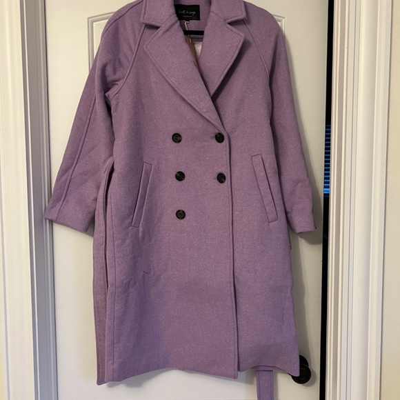 Tout a Coup woolen raglan belted - Picture 2 of 8